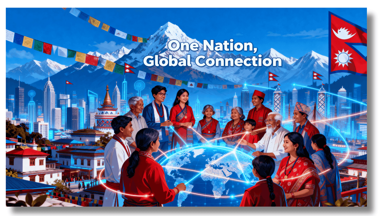 One Nation, Global Connection  The Real Meaning Behind Neplify’s Slogan