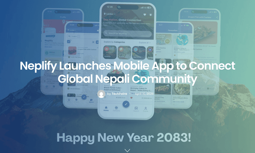 Neplify Mobile App Launch Featured by TechPatra