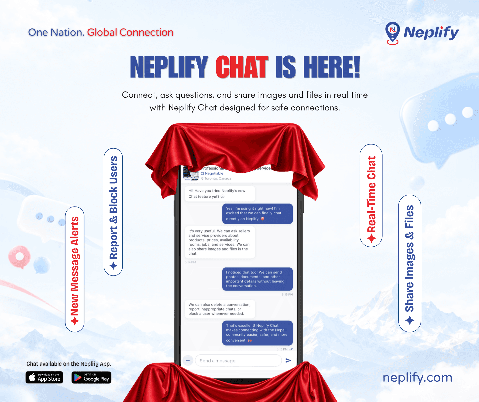 Neplify Chat Is Here: Connect, Ask Questions, and Share in Real Time